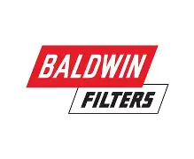 Baldwin Filters logo with red and black text.